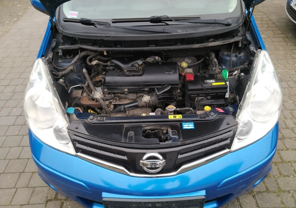 Nissan Note cena 15900 przebieg: 164000, rok produkcji 2010 z Wieleń małe 326